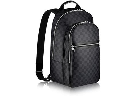 louis vuitton michael nm damier graphite backpack|louis vuitton black damier backpack.